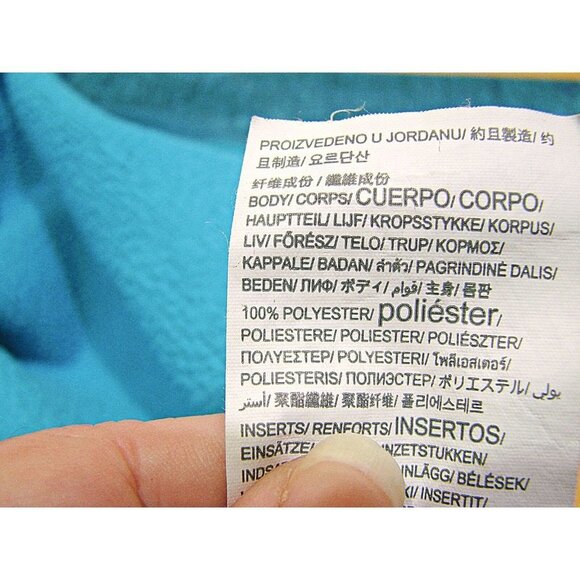 Under Armour Storm 1 Cold Gear Loose Fleece 1/4 Zip Pullover Sweatshirt Teal XL - Picture 11 of 12